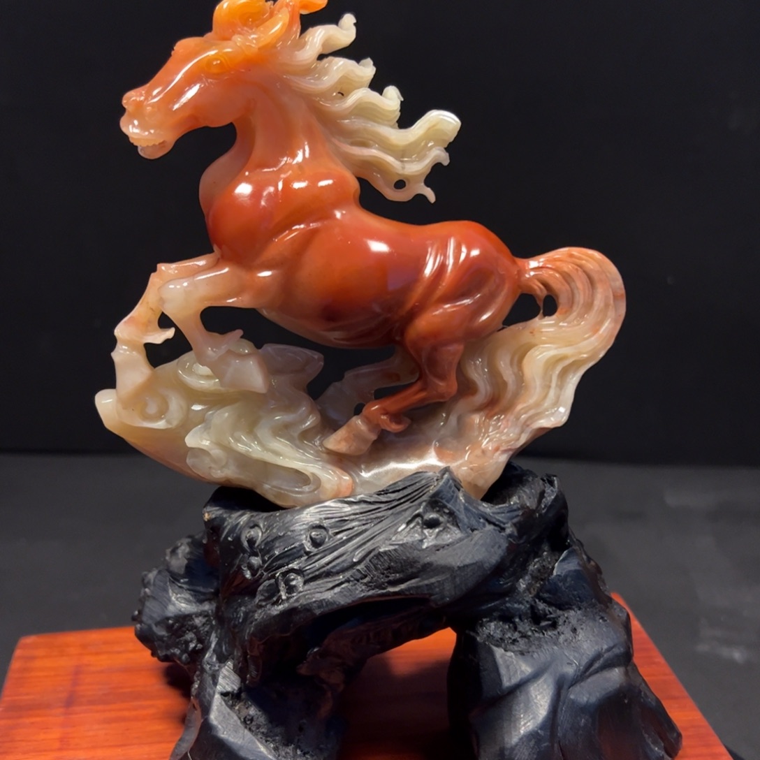 天***神石材寿山石摆件送礼