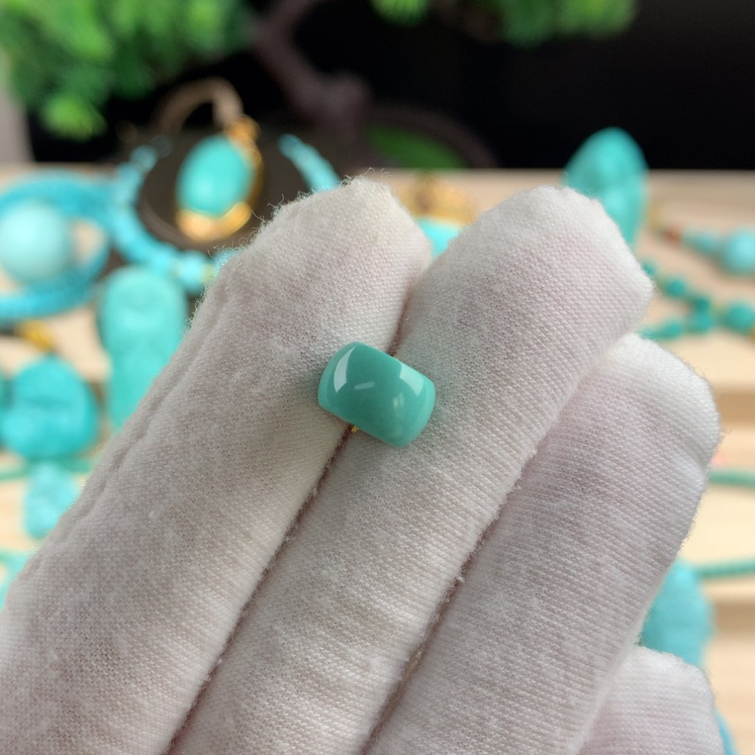 绿松石直切卡9.7未镶嵌