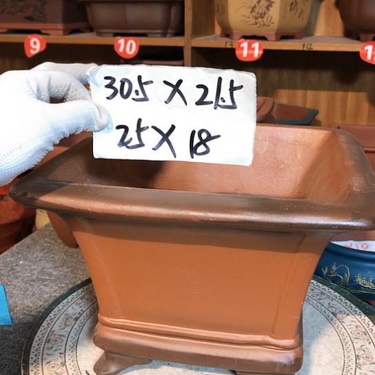 紫砂花盆的时候我的时候就