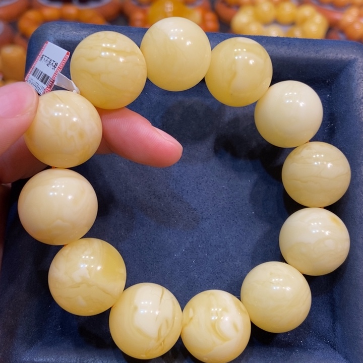 琥珀手链未镶嵌蜜蜡