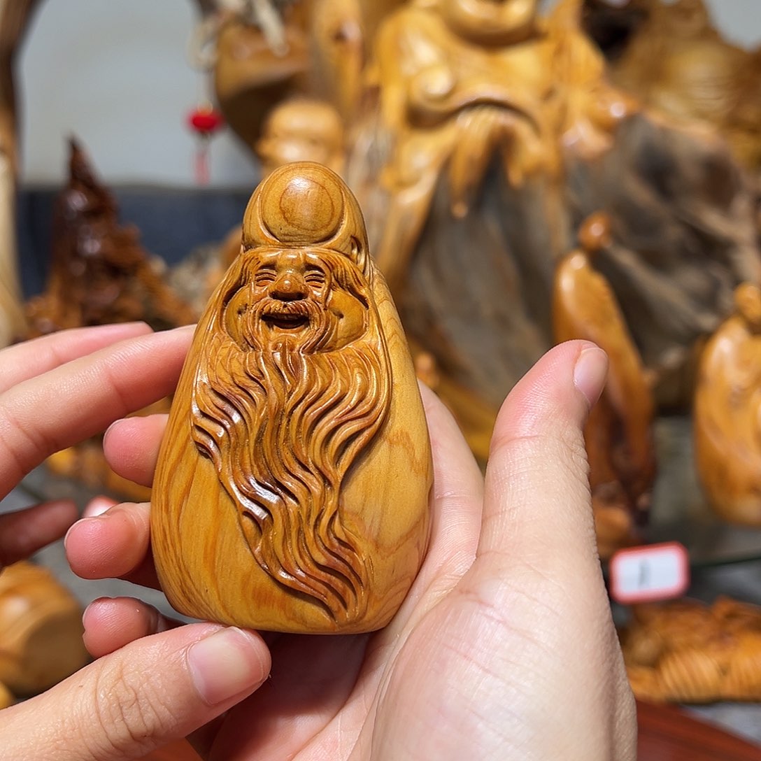 柏木（崖柏）崖柏木手把件摆件