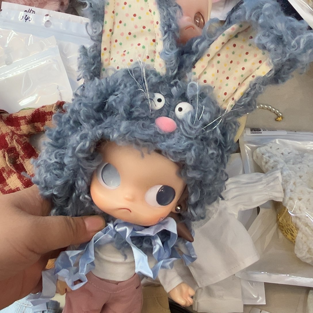 蓝色疯狂帽子新款