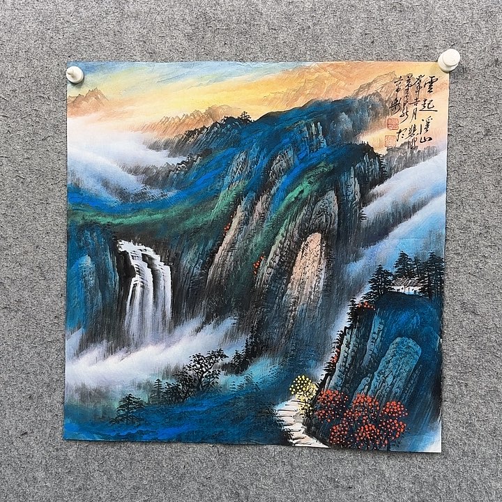 书法作品多次参加