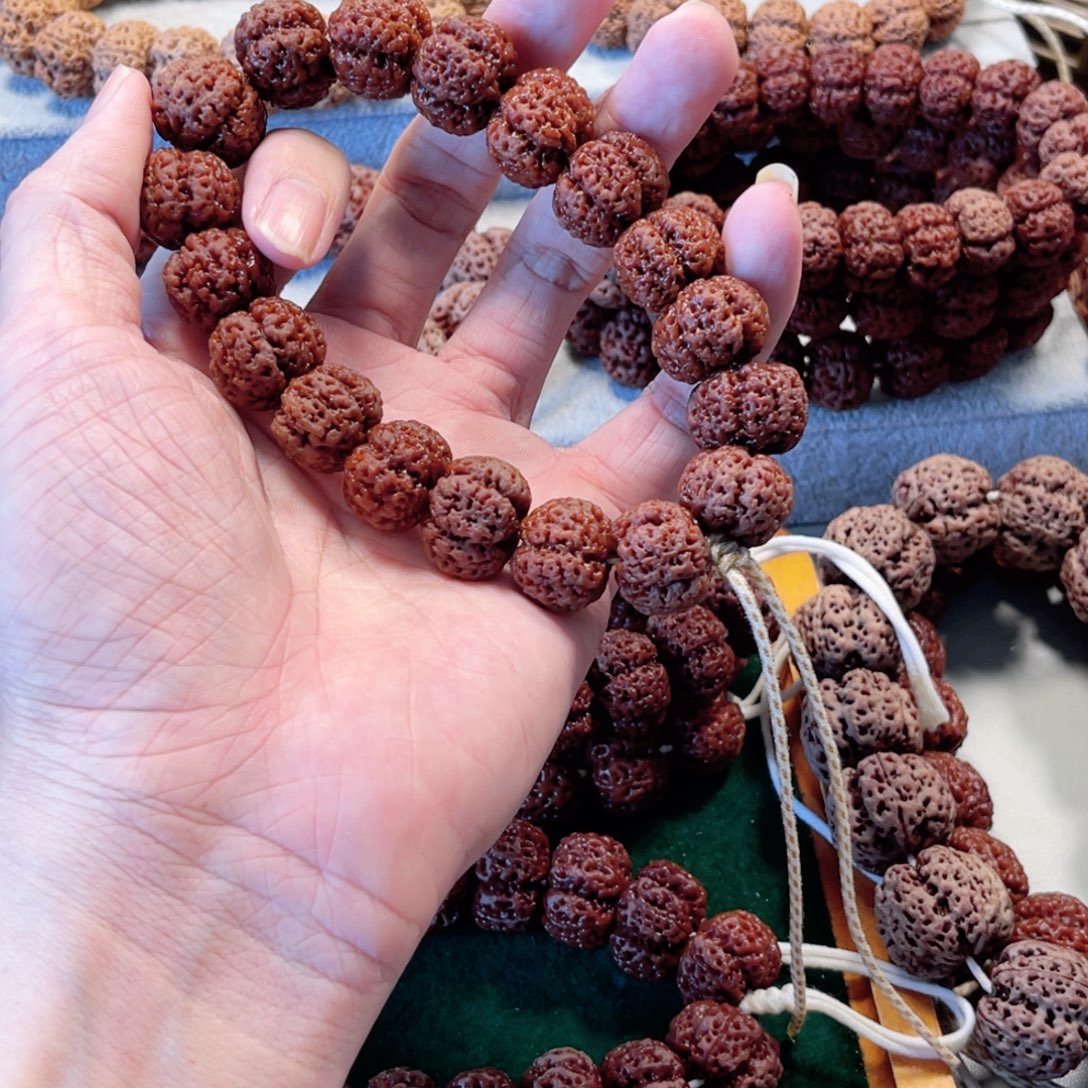 清***茶金刚菩提吊坠十九