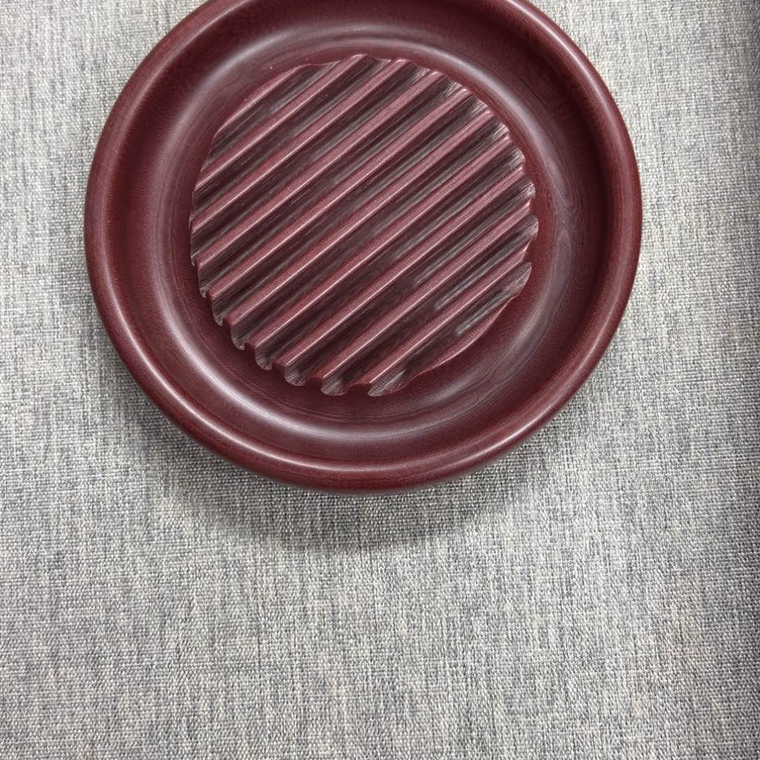 M***_红料圆形壶承15*15*2