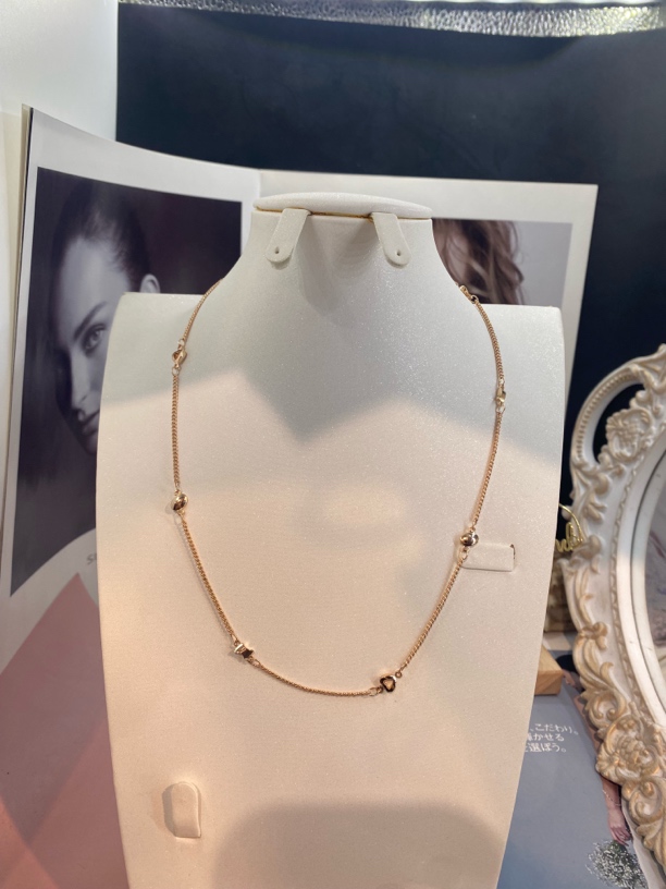 铜合金项链 21cm(含)-50cm(含)女几何坠链时尚芭蕾风Y3K