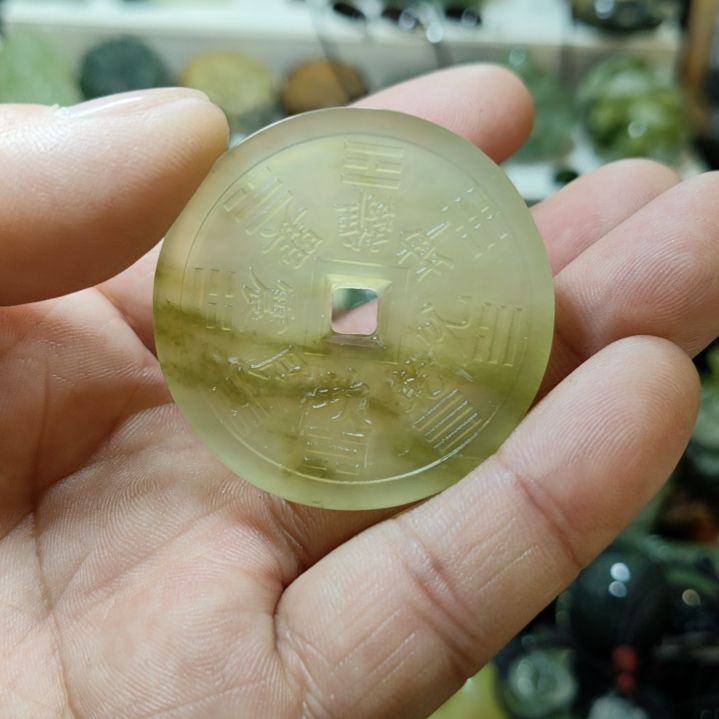 岫玉挂坠款未镶嵌