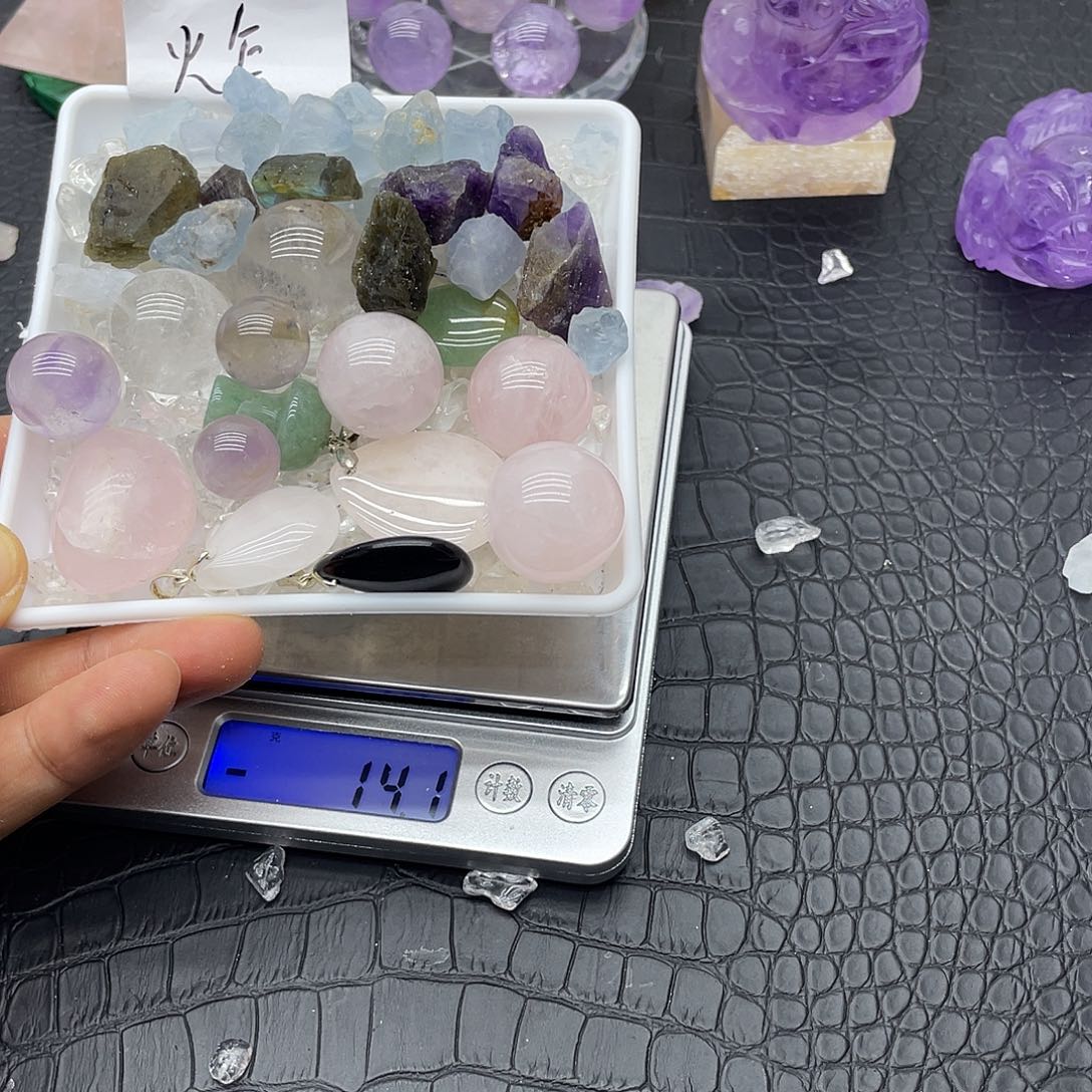 未镶嵌水晶珠宝半成品44