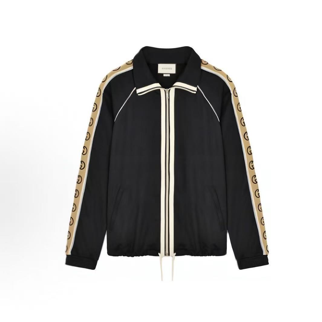 未使用 GUCCI/古驰 双G串标LOGO校服外套LYGP083