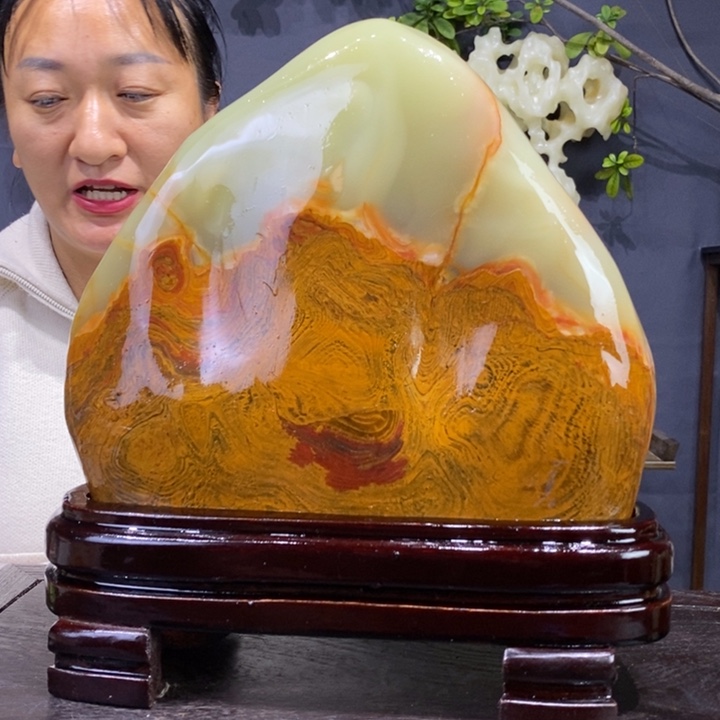 石材精品古青石摆件