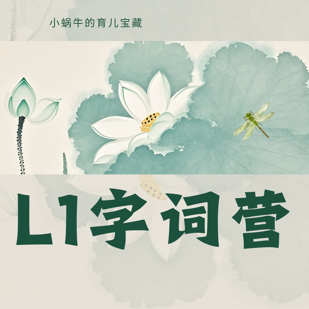蜗牛教育-L1字词营