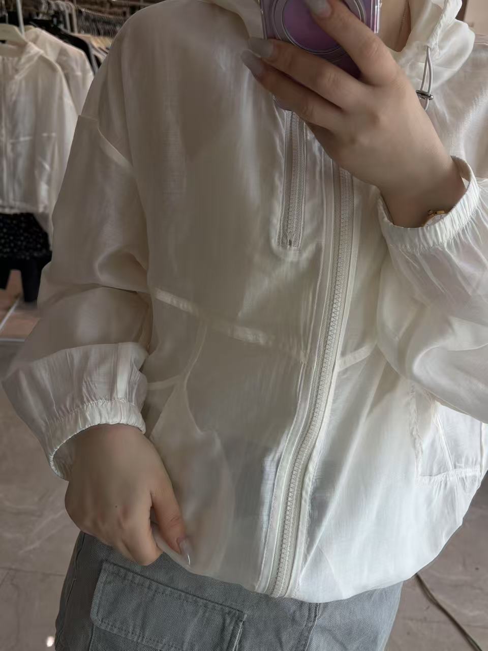 #00001    蒋小姐高端款长袖防晒T恤