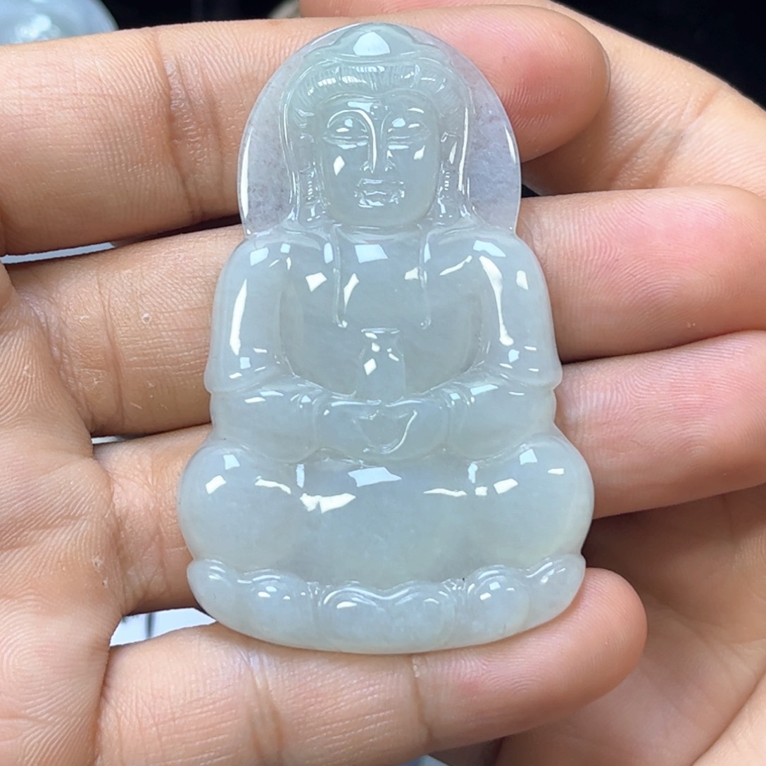 翡翠未镶嵌颈饰缅甸天然翡翠