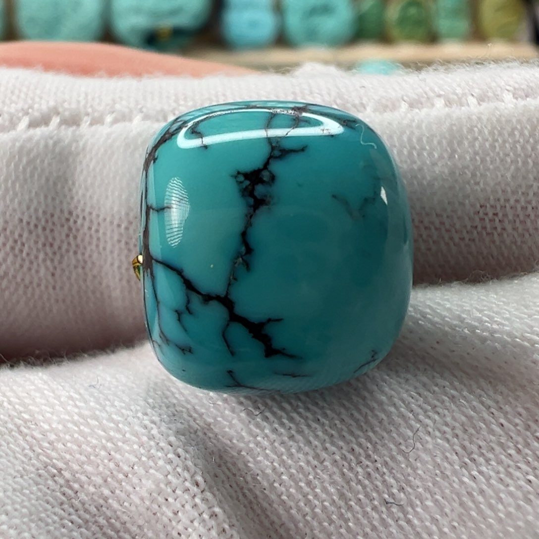 未镶嵌绿松石配饰14mm