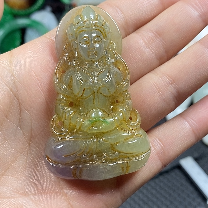 吊坠紫金钵盂菩提