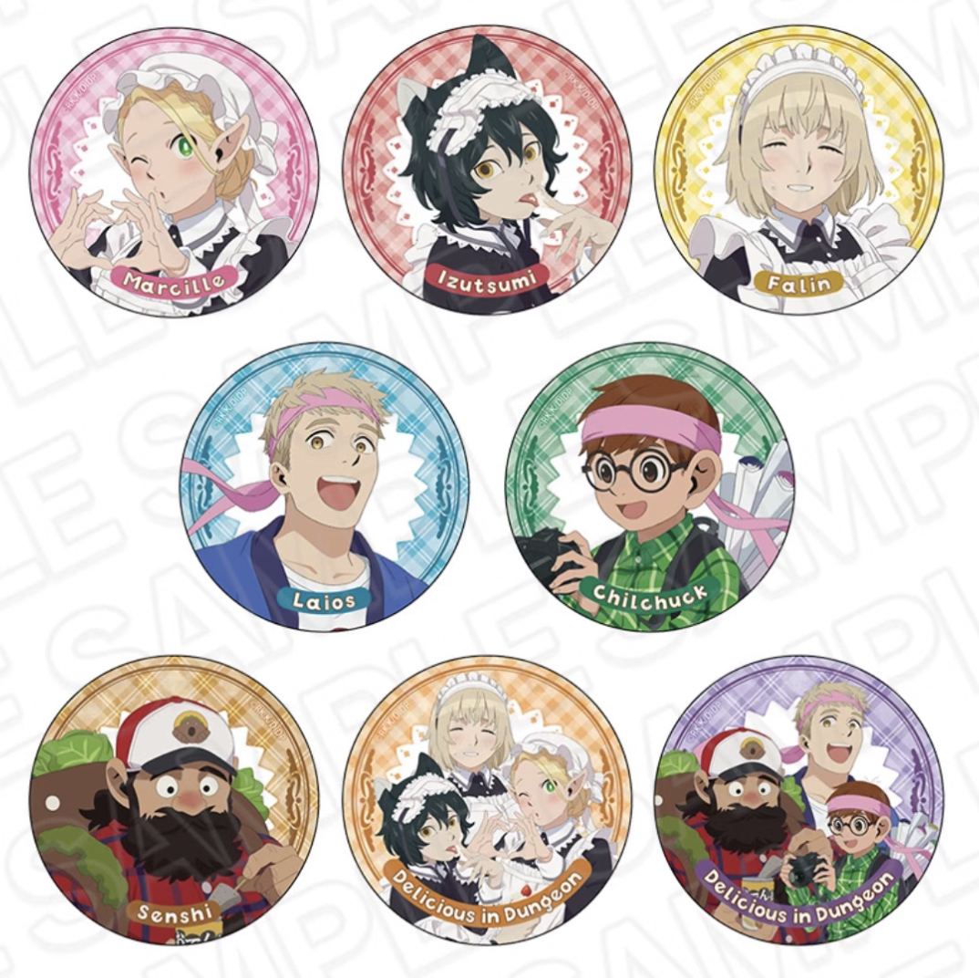 【代拆】迷宫饭堂吉柯德限定 秋叶原出游ver.吧唧徽章