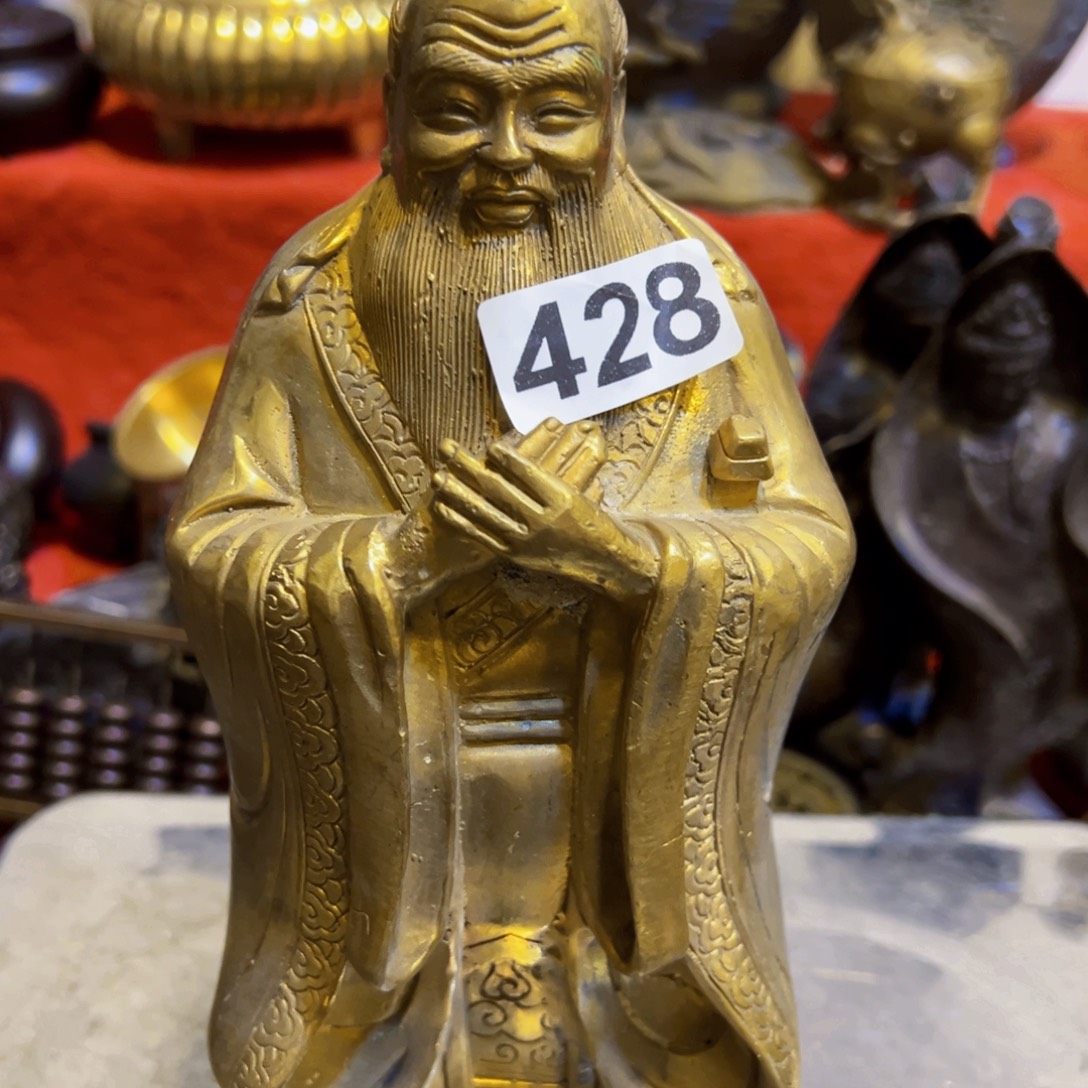 H***强黄铜摆件工艺品黄铜