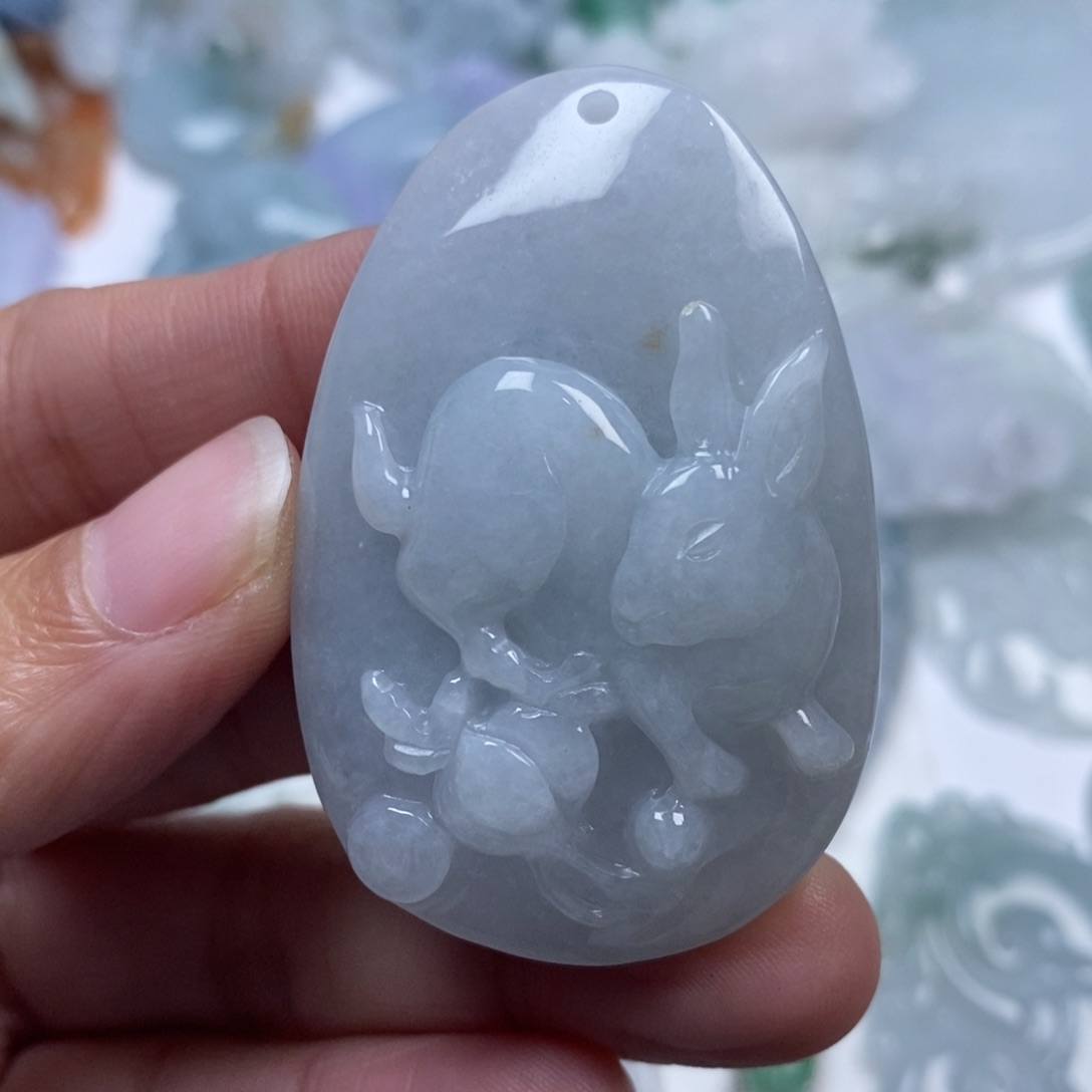 颈饰未镶嵌翡翠翡翠