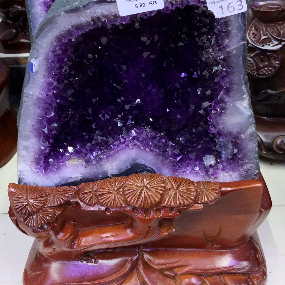 水晶未镶嵌大型摆件（非配饰）朱