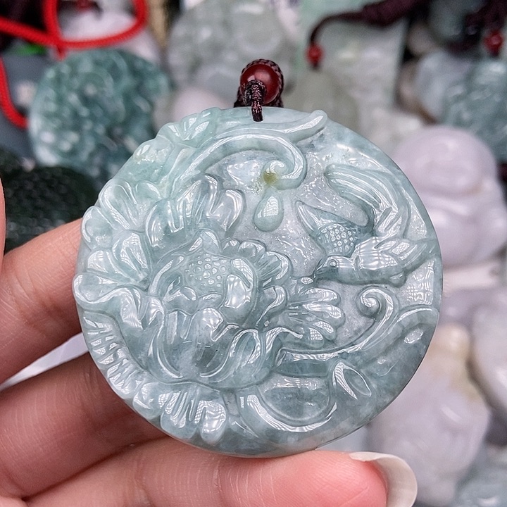 颈饰未镶嵌翡翠翡翠