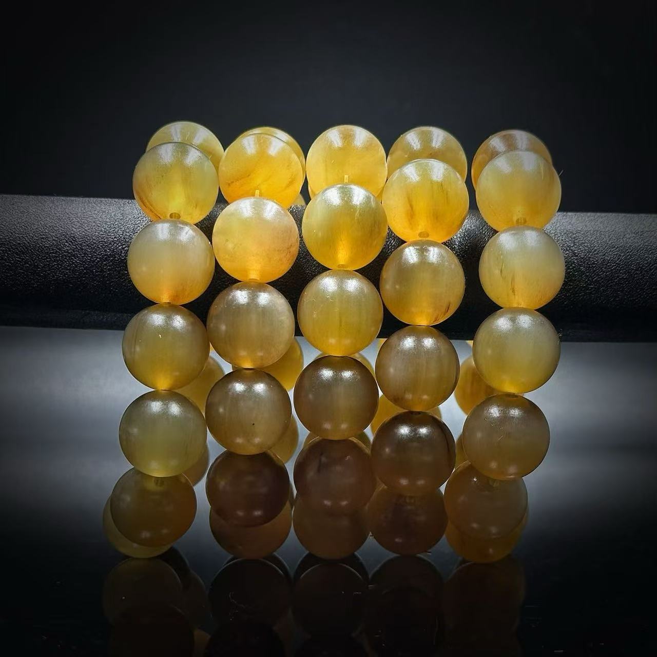 【缪老师严选】SJ1271 羊角刮痧圆珠造型