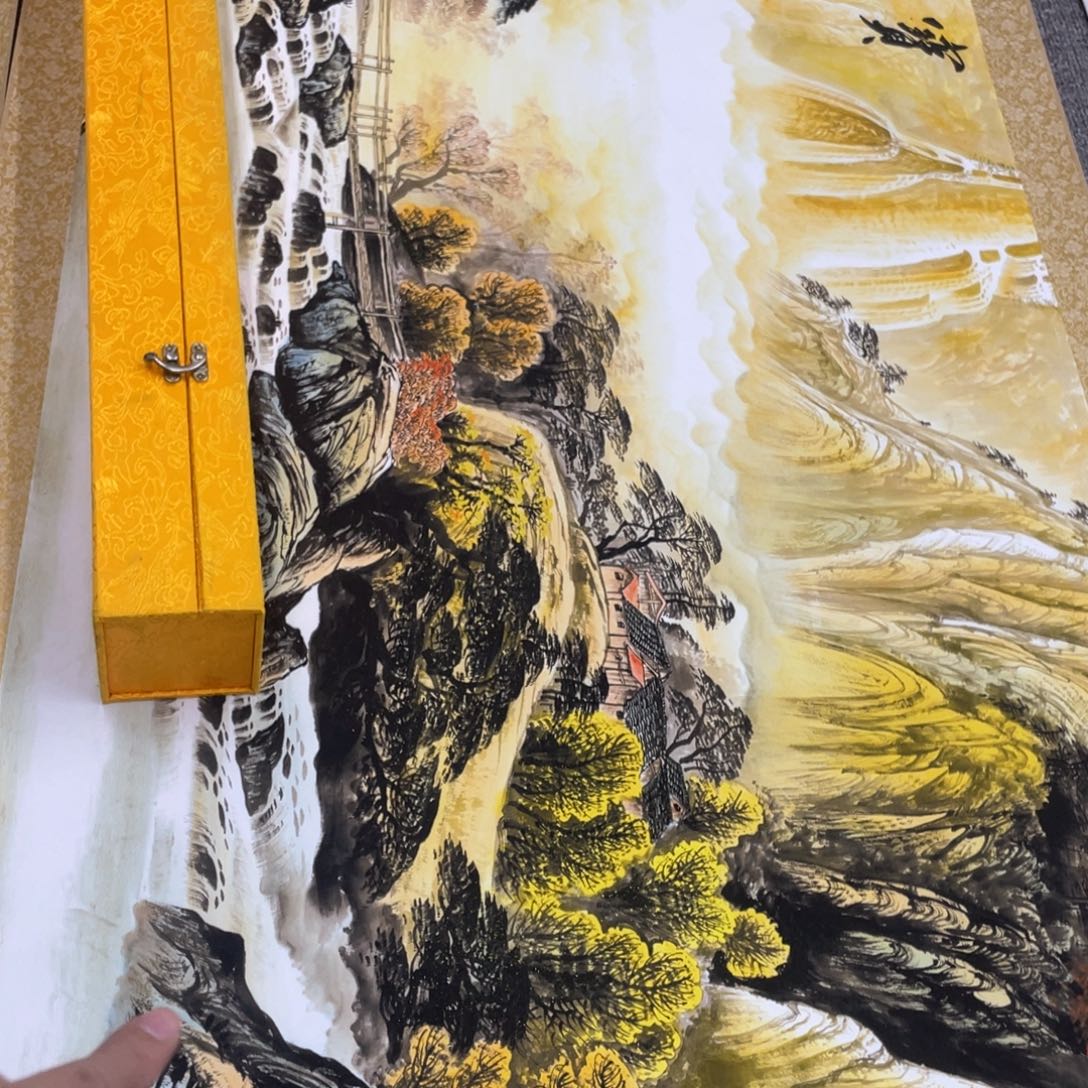 国画老师手笔手绘作品y