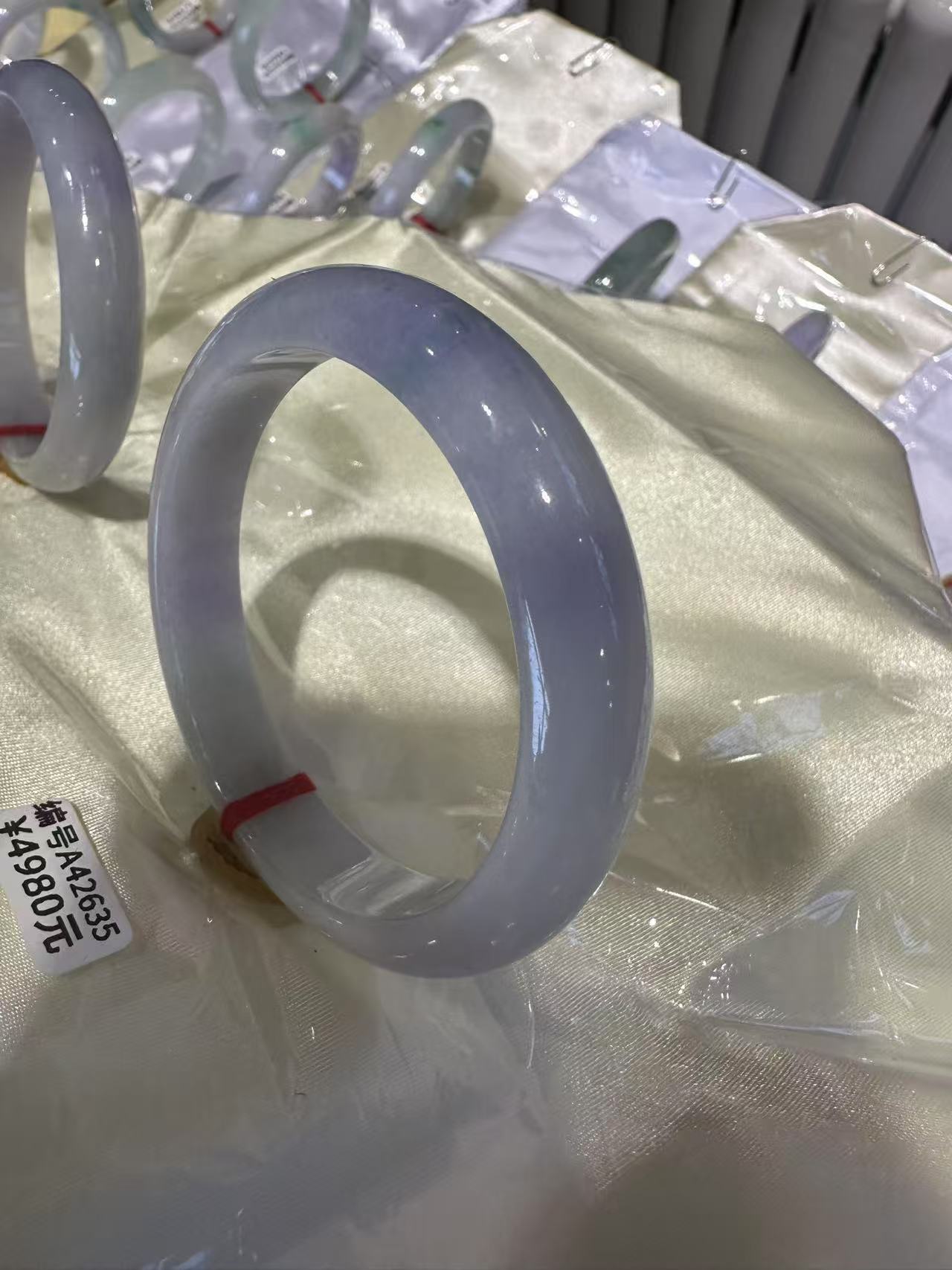 天津市翠熙阁翡翠精品手镯镯子