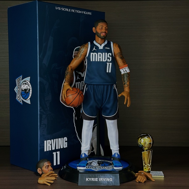 【现货】NBA球星欧文1/6关节可动手办兵人