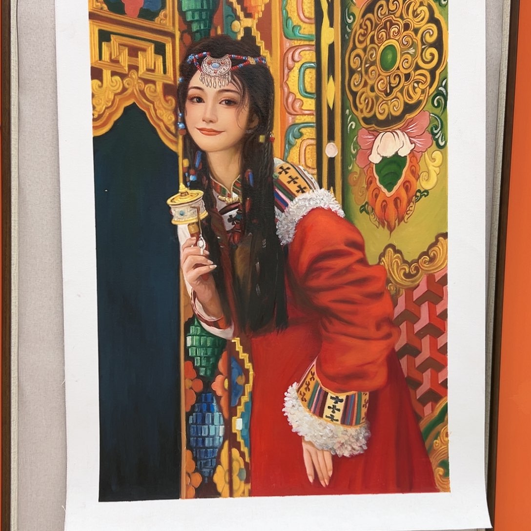 国画二郎展览原作