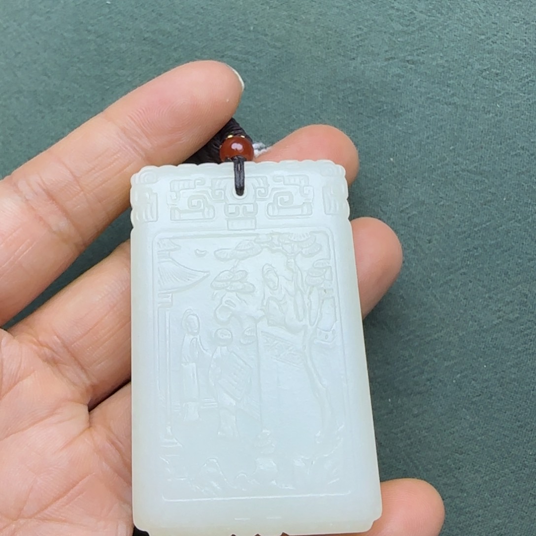 和田玉把件未镶嵌