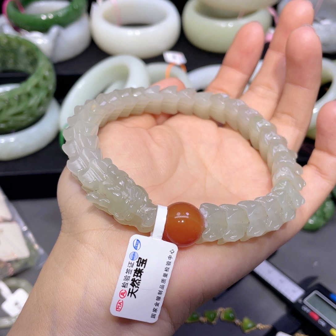 手链未镶嵌和田玉