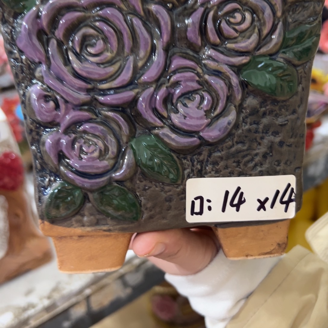 满20米秒退拉黑多肉花盆