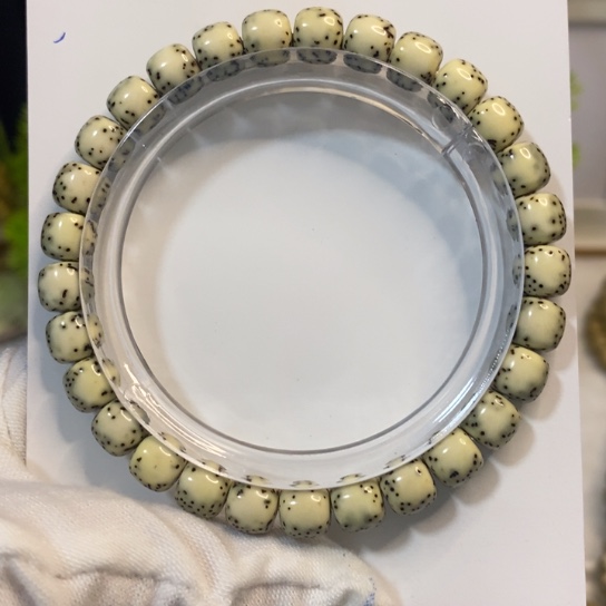 吊坠星月菩提海南星月菩提手串8绿包白河豚