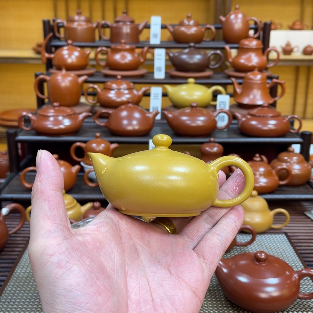 茶壶朱泥黄凤雏 120-150cc