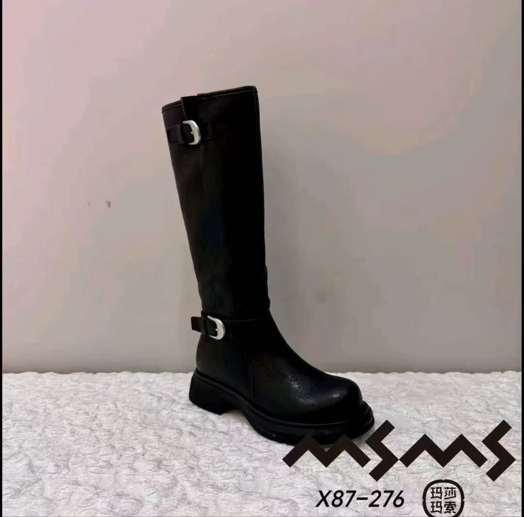 z87-276玛莎玛索高筒靴骑士长靴