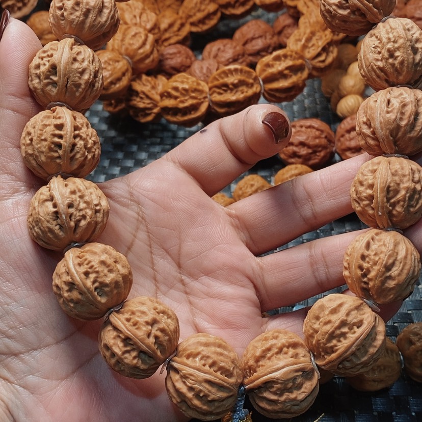 【闪购商品】文玩核桃吊坠平*。京八棱