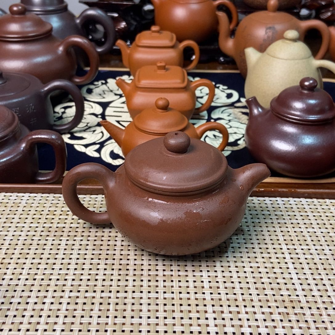 紫砂茶杯宜兴原矿紫砂泥料