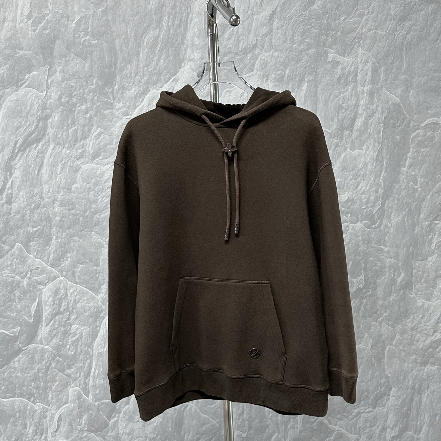 95新 LouisVuitton/路易威登 花卉卡扣连帽卫衣 XL码  D15819