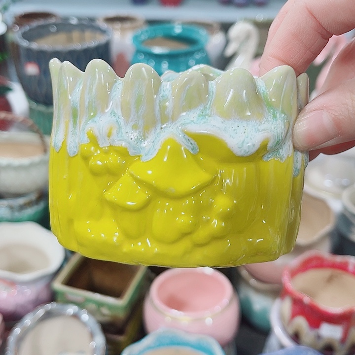 多肉花盆满10元包邮