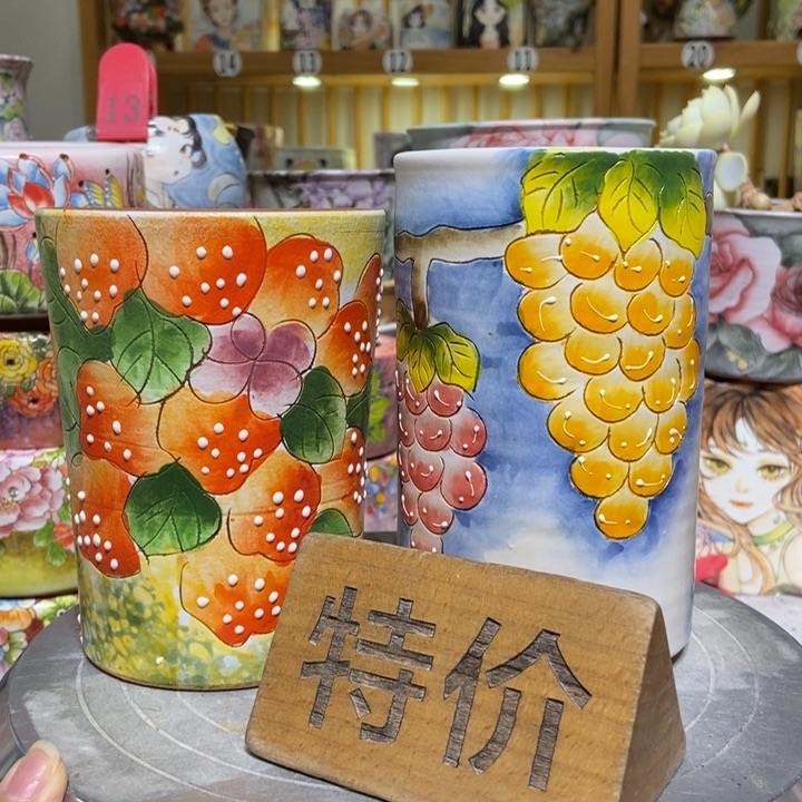 景德镇艺术手绘作品