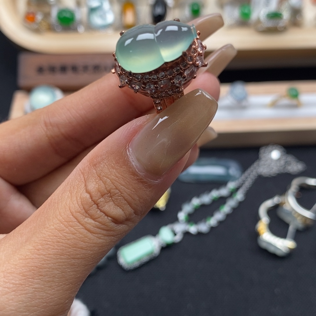 翡翠裸石缅甸天然A货翡翠