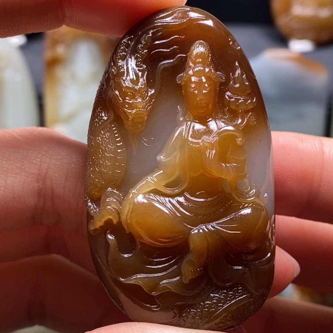 和田玉挂件未镶嵌