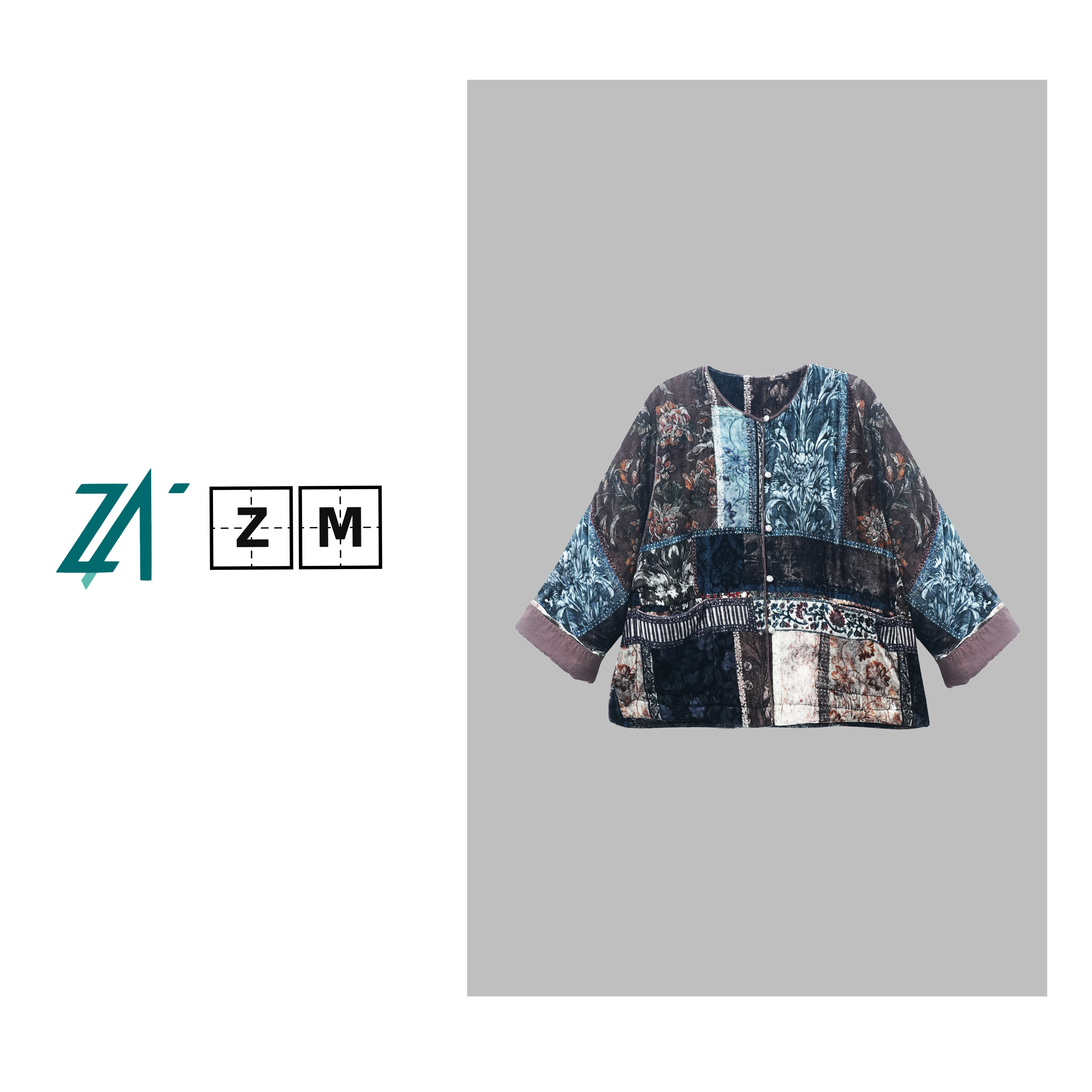 100%桑蚕丝秋冬保暖棉服真丝丝绒波西米亚风减龄百搭款J20B50855