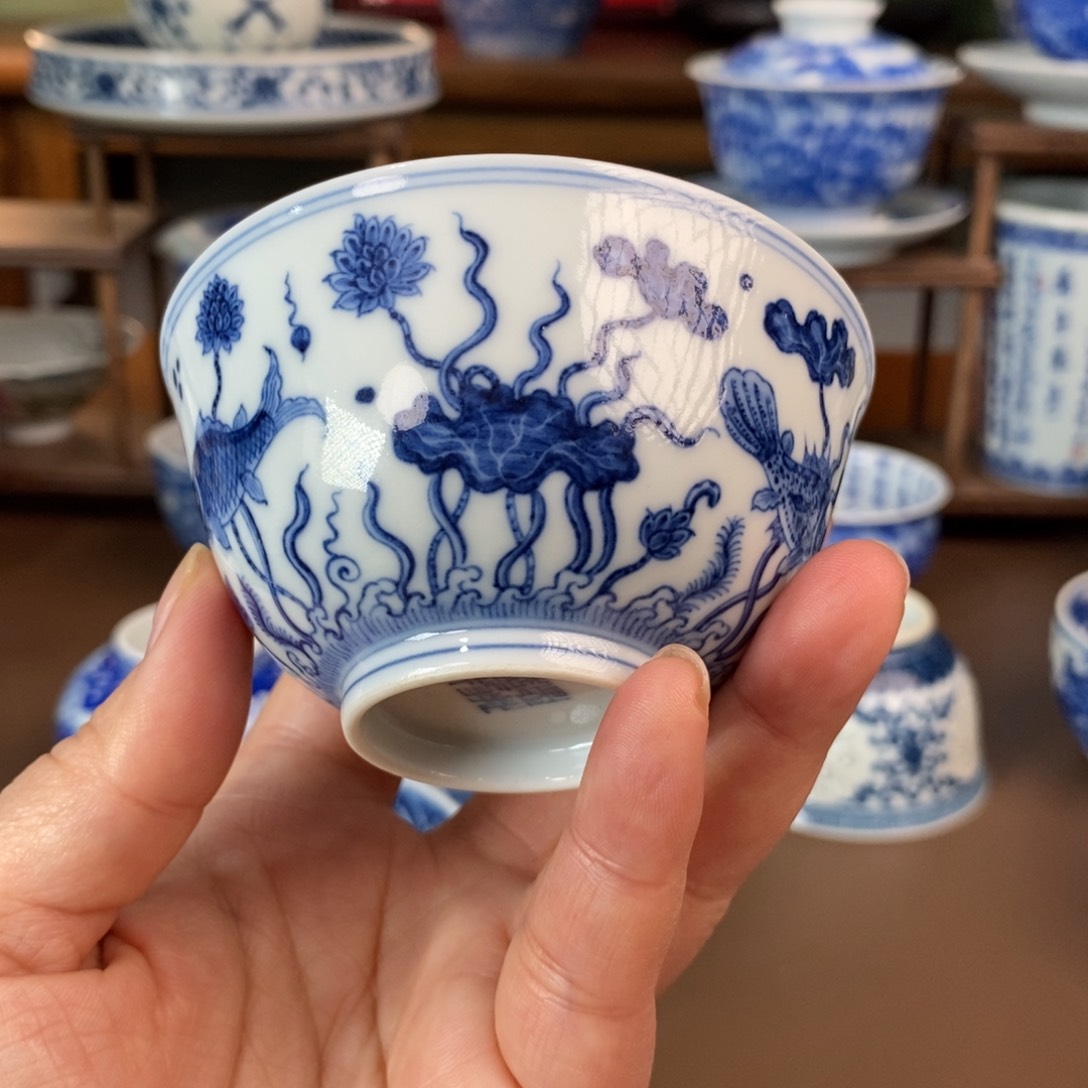 景德镇陶瓷手工手绘