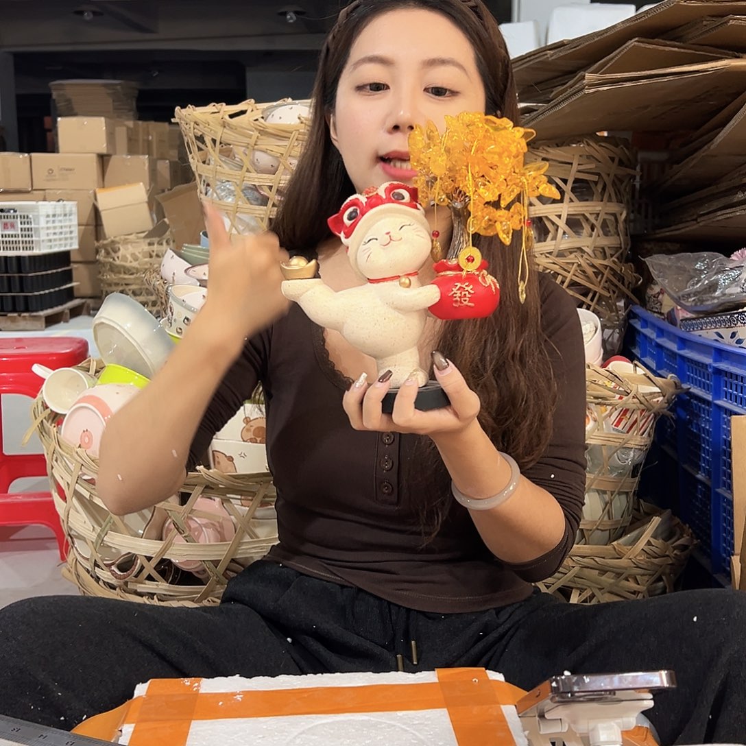 摆件潮州陶瓷源头工厂