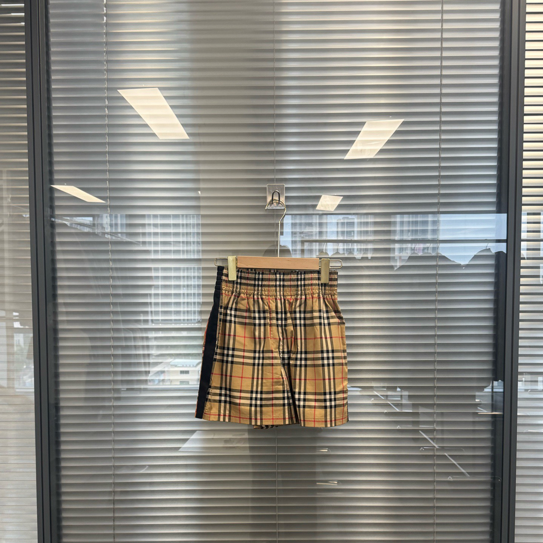 99新 BURBERRY/博柏利 经典格子短裤 UK6码 99新 #ll6618