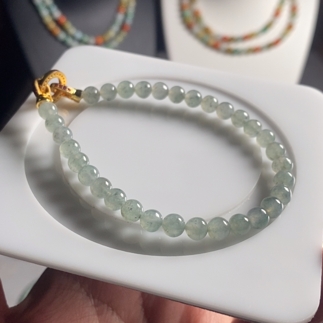 定制翡翠未镶嵌20 缅甸翡翠A货卡6.0