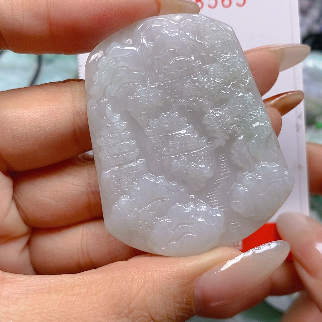 吊坠(不含链)未镶嵌翡翠