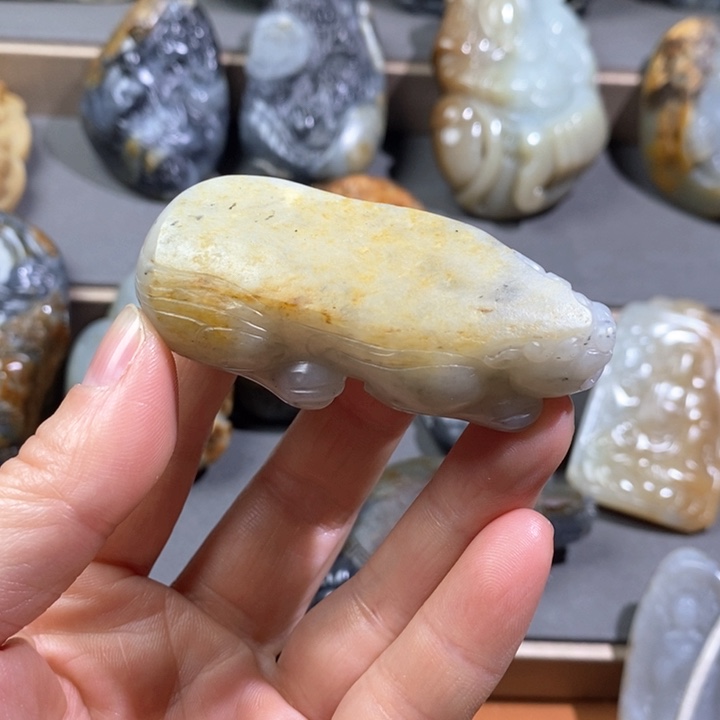 和田玉把件未镶嵌