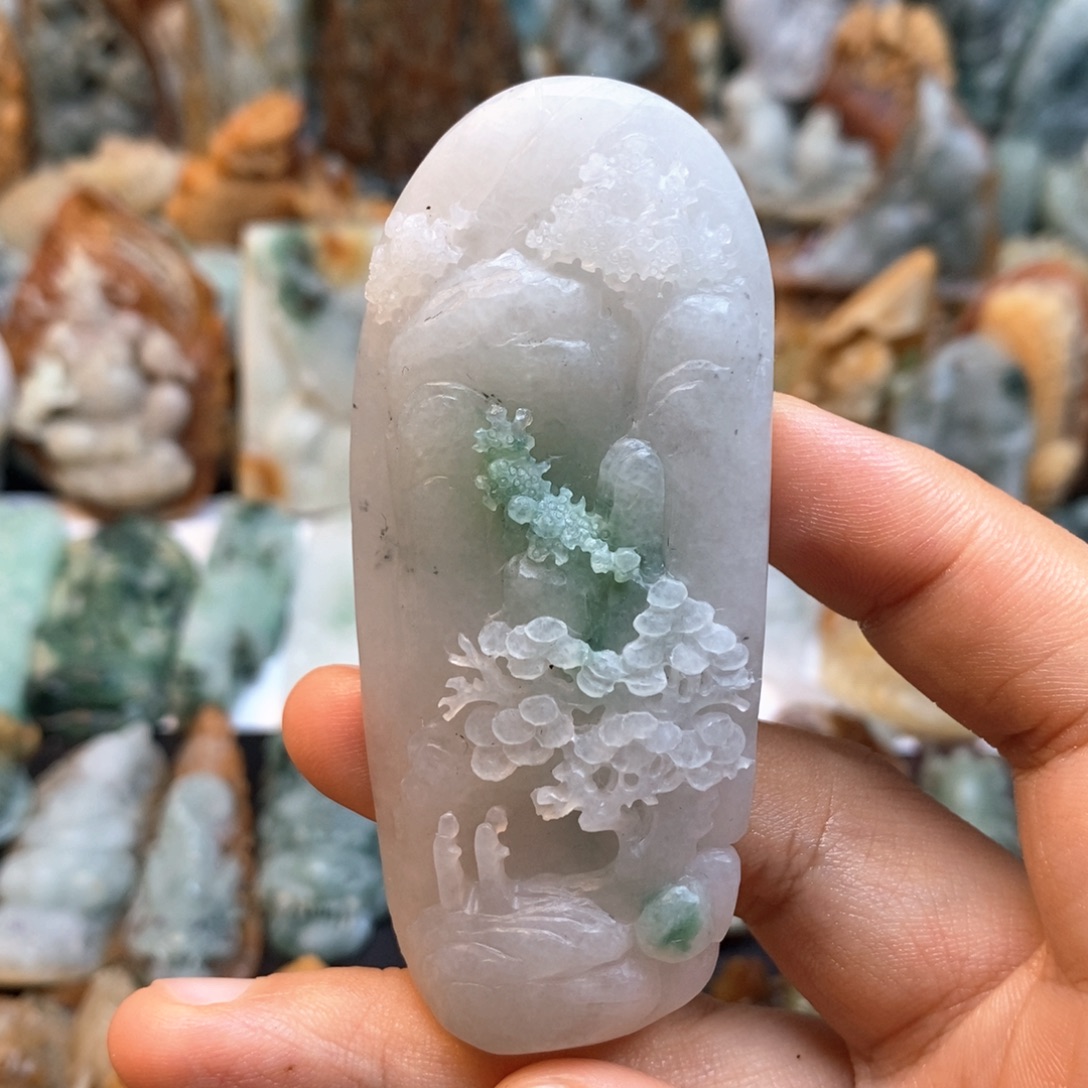 定制翡翠未镶嵌特色91
